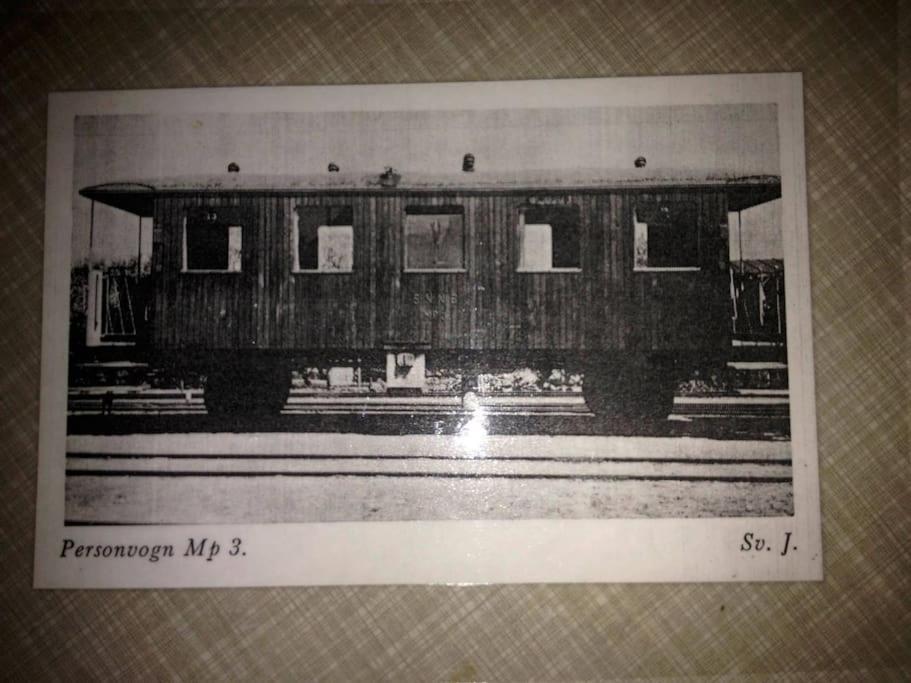 Fjordhytten. Rebuild Train Wagon From 1937. Leilighet Odense Eksteriør bilde
